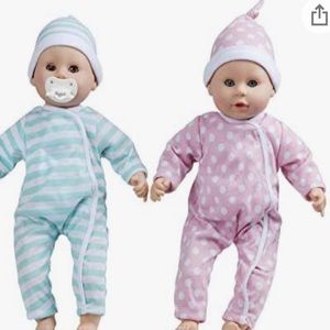Luke and Lucy twin babies by Melissa and Doug